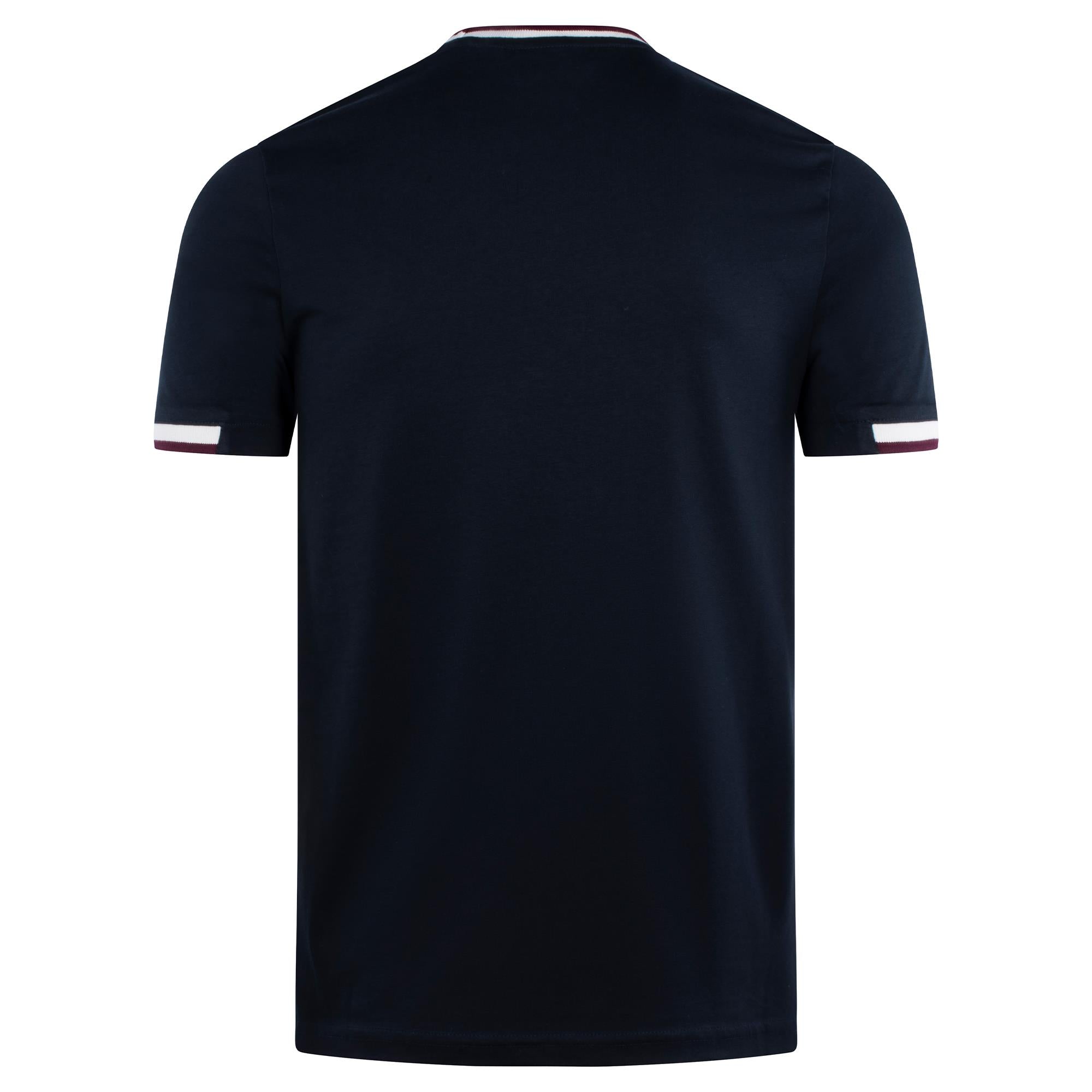 Lyle & Scott Half Tipped T-Shirt Dark Navy